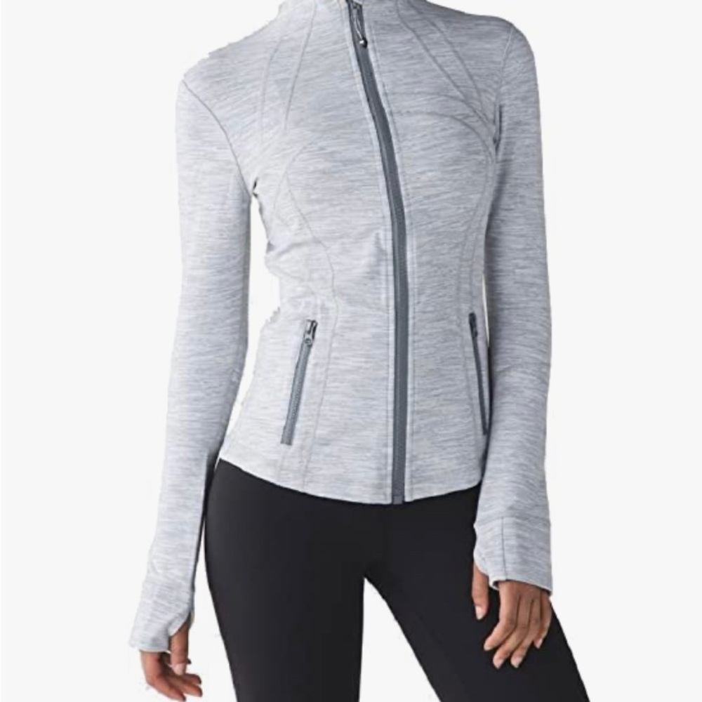 Lululemon | Define Jacket- Wee Are From Space (White/Grey)